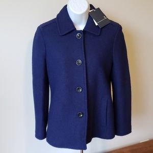 New Lands End wool jacket